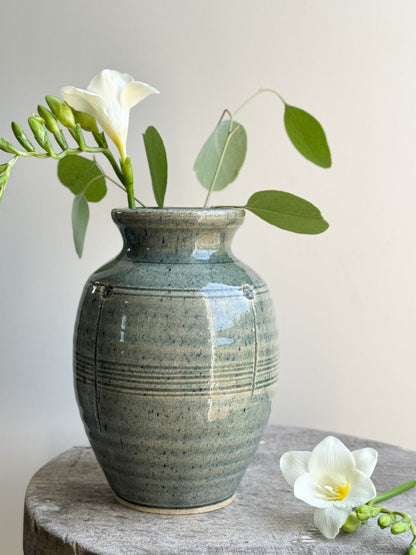 Vintage St Agnes Studio Pottery Vase by John Vasey