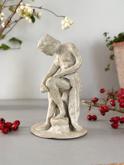 ‘Mother Nature’ Studio Pottery Nude Lady Sculpture by Okeeffe