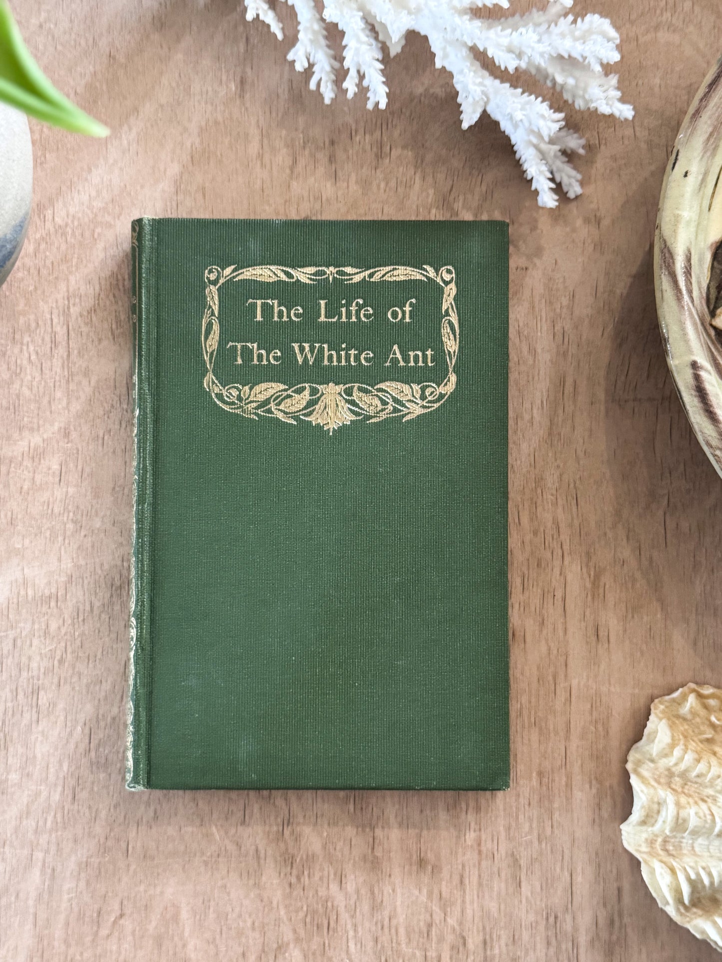 Antique Maurice Maeterlinck Green & Gilt Pocket Book Editions (Multiple Options)