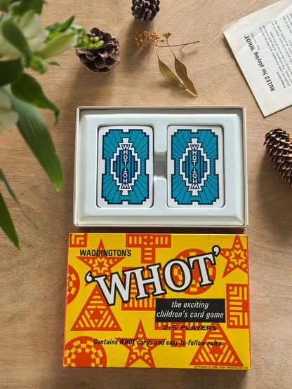 Vintage 1968 Waddington’s ‘WHOT’ Card Game