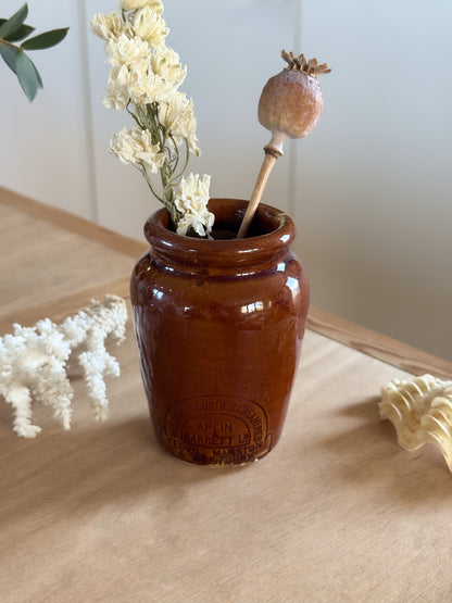 Antique Applin Barrett Glazed Stoneware Cream Pot