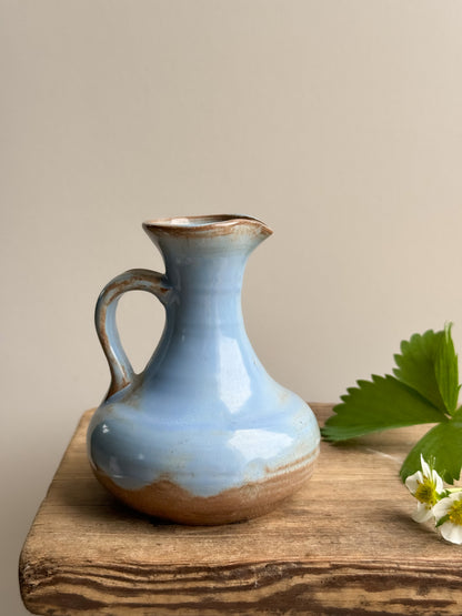 Blue Glazed Prinknash Pottery Vinegar Jug