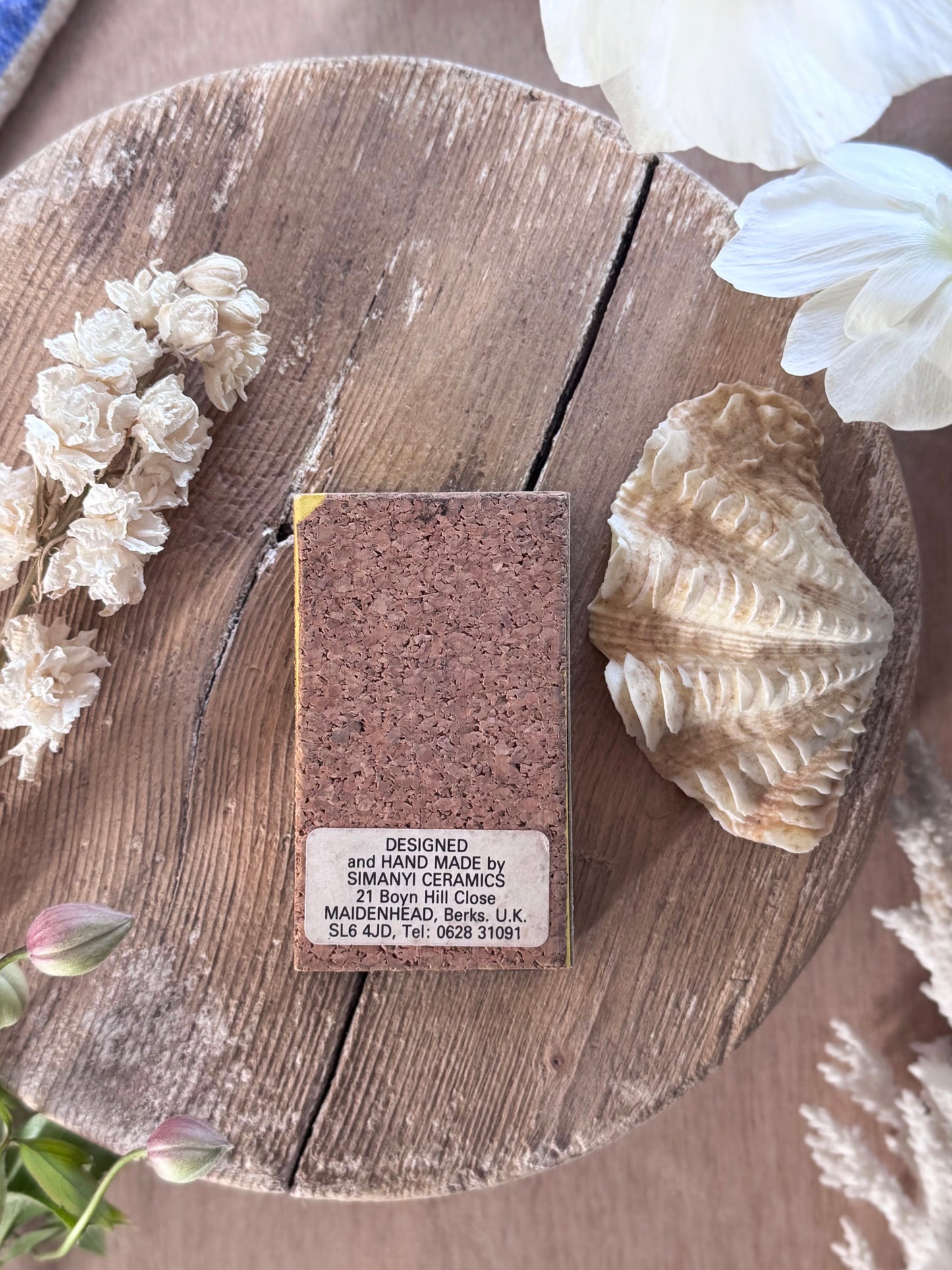 Vintage Studio Pottery ‘Ginger Cat’ Matchbox by Simanyi Ceramics