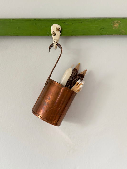 Vintage Handmade Copper Measure