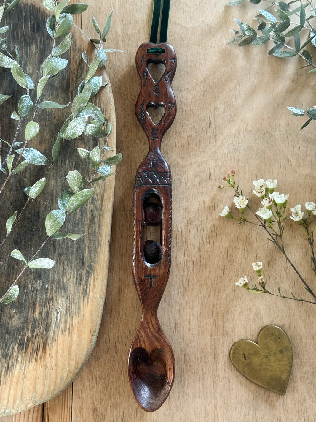 Llwyau Caru Cymraeg • Welsh Love Spoons – Hiraeth Vintage