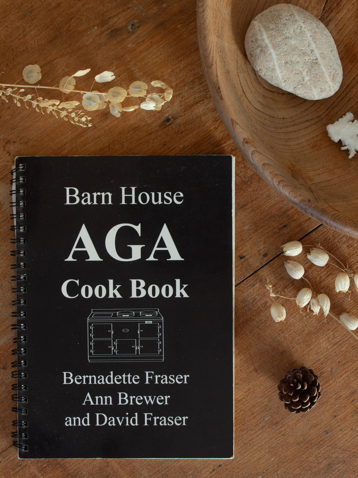 Vintage 1994 First Edition Barn House AGA Cook Book by Bernadette Fraser, Ann Brewer & David Fraser