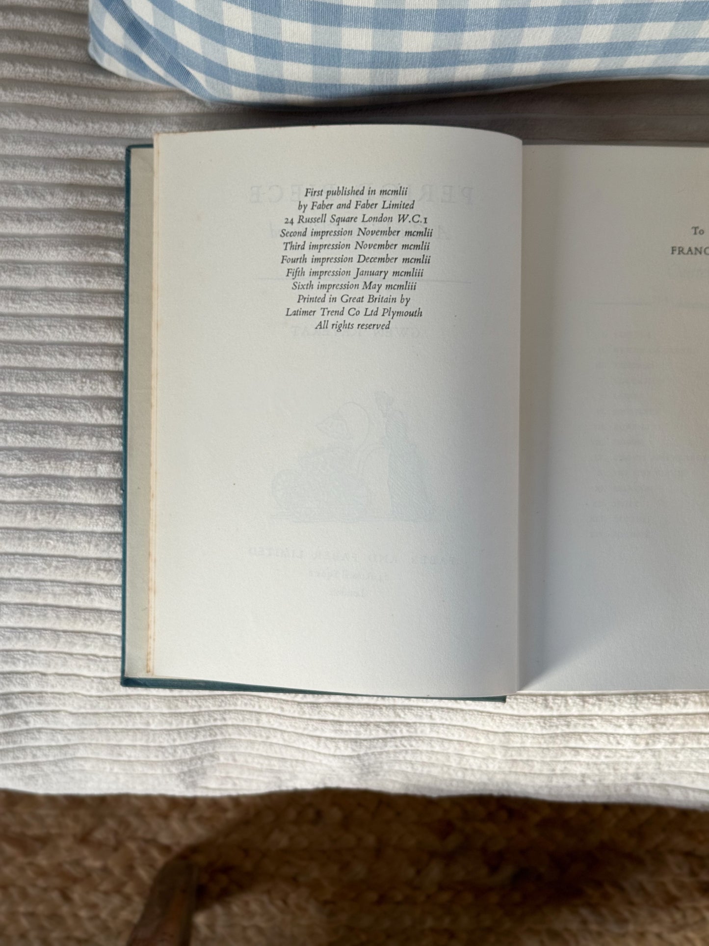 Period Piece: A Cambridge Childhood - Gwen Raverat, Vintage hardback memoir, Faber & Faber