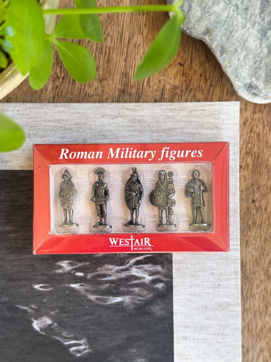 Vintage Roman Military Figures -Set of Five (New Old Stock)