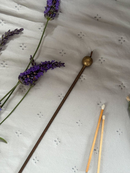 Vintage Brass Bell Candle Snuffer