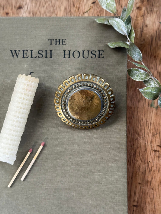 Antique Handmade Solid Brass Belt Buckle