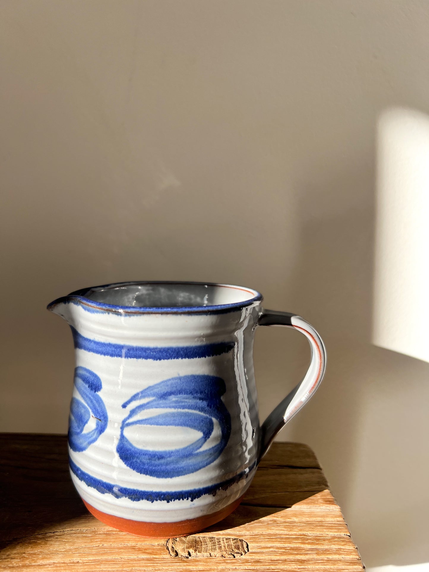 Vintage Aberaeron Studio Pottery Milk Jug