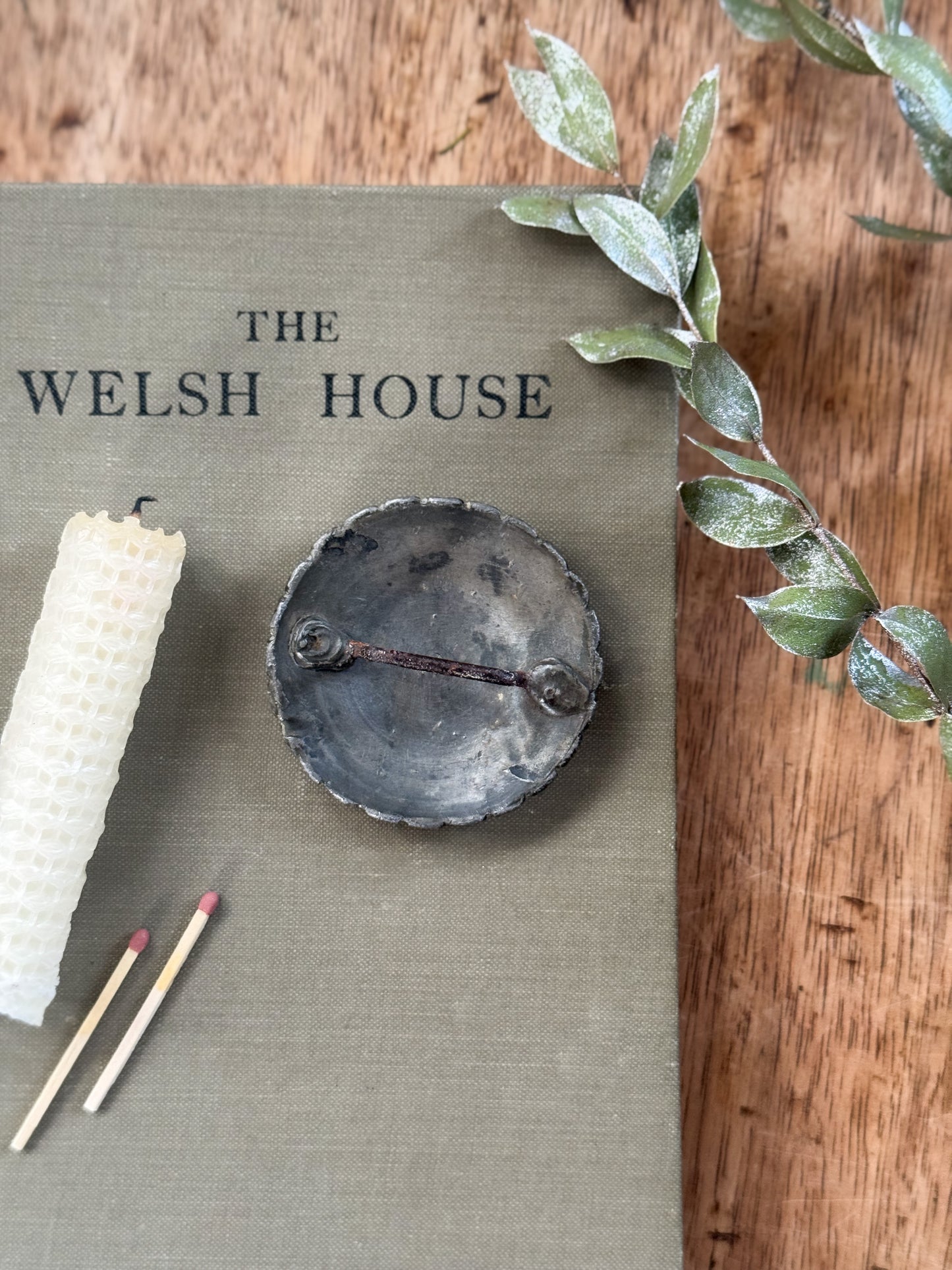 Antique Handmade Solid Brass Belt Buckle