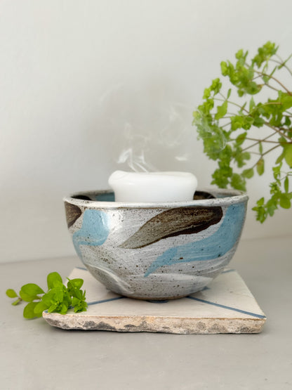 Vintage Welsh Studio Pottery Bowl by Harlech Pottery, 1999