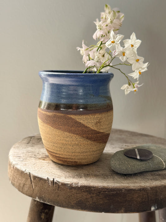 Vintage Abstract Pot by Tannery Lane Pottery, Australia