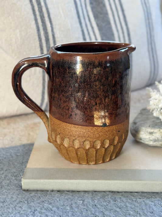 Vintage Studio Pottery Jug by D.Lewis