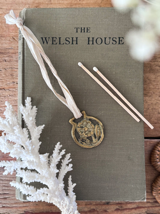 Vintage Solid Brass Token - Primrose