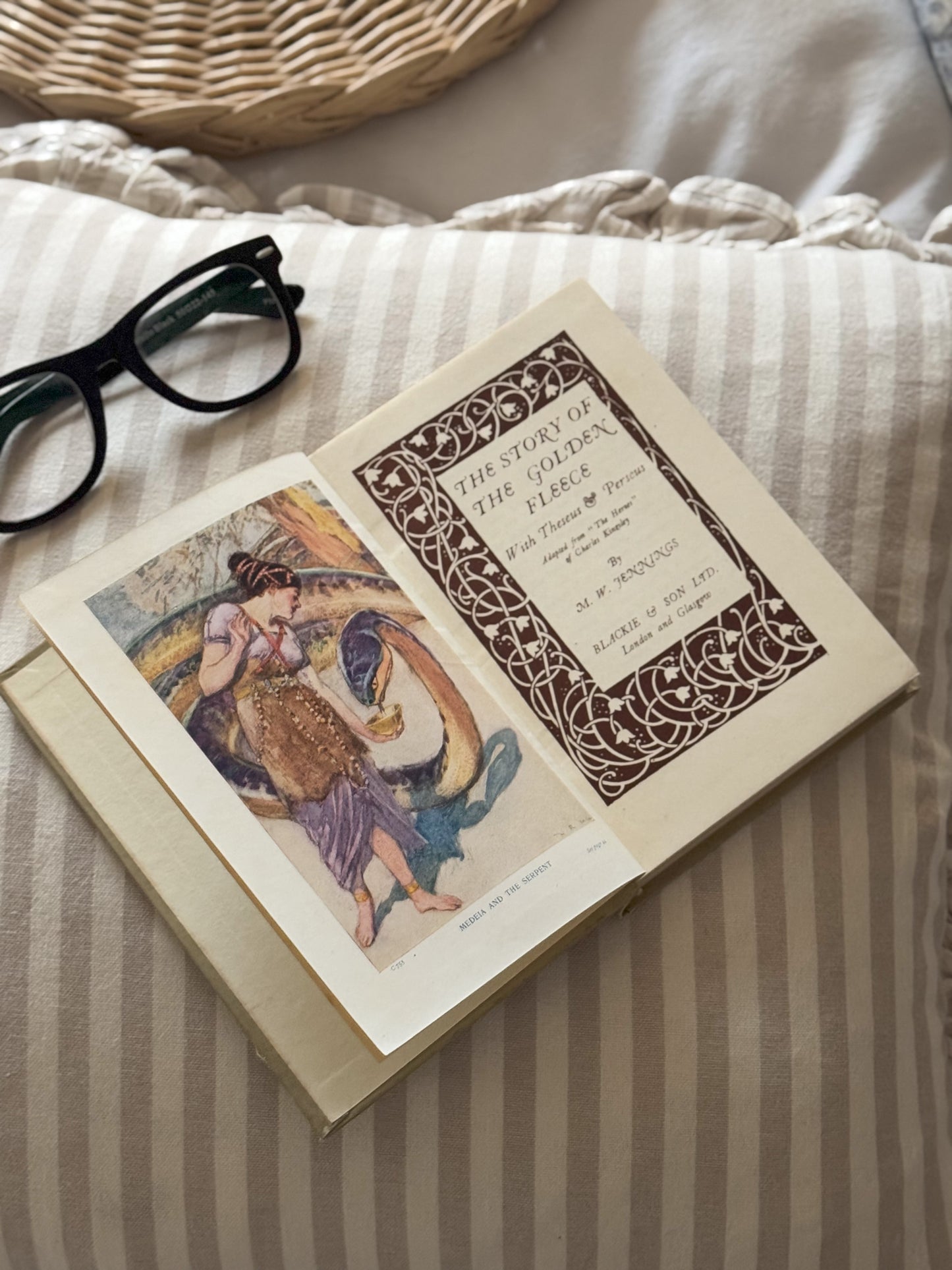 Antique ‘The Story of The Golden Fleece’, M.W Jennings, Stories Old And New, Hardback