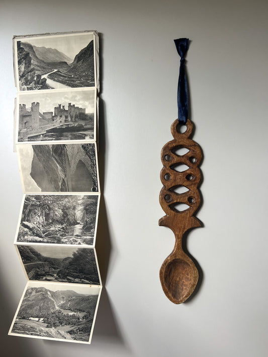 Hand-Carved Love Spoon (Option 1)