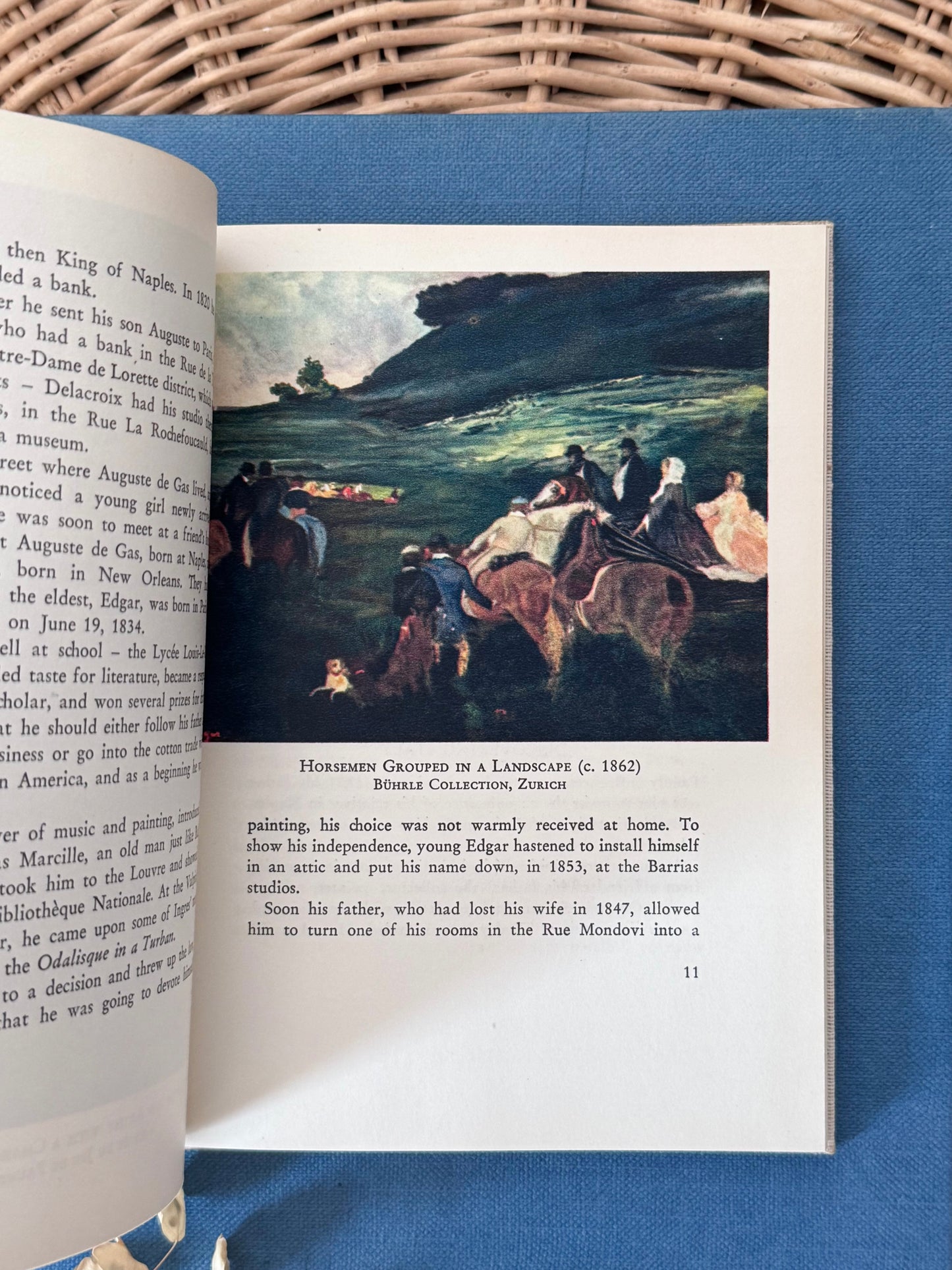 Degas by Georges Charensol, 1959 - Vintage Art Book
