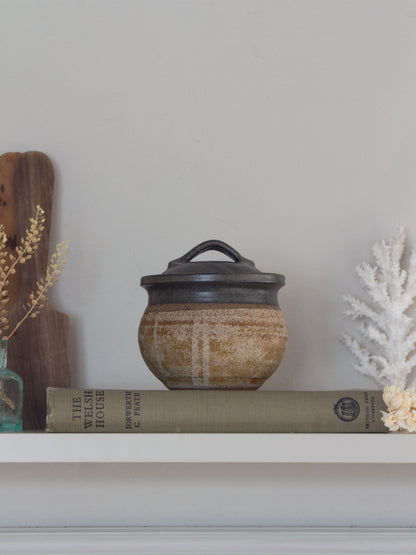 Vintage Welsh Studio Pottery ‘Marmalêd’ Jar – Tregaron Pottery, Ceredigion (c.1960s–70s)