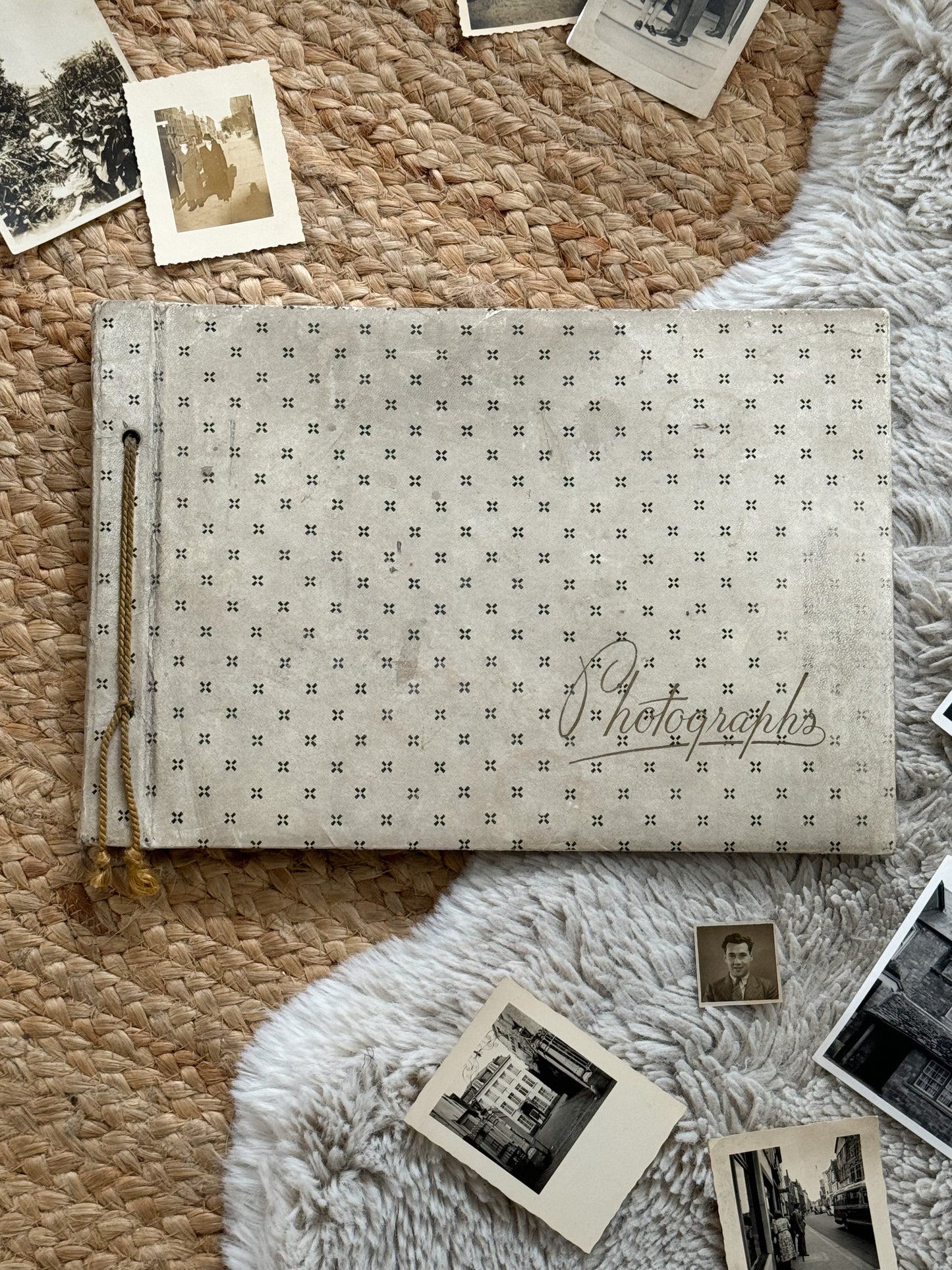 Vintage Blank Photo Album