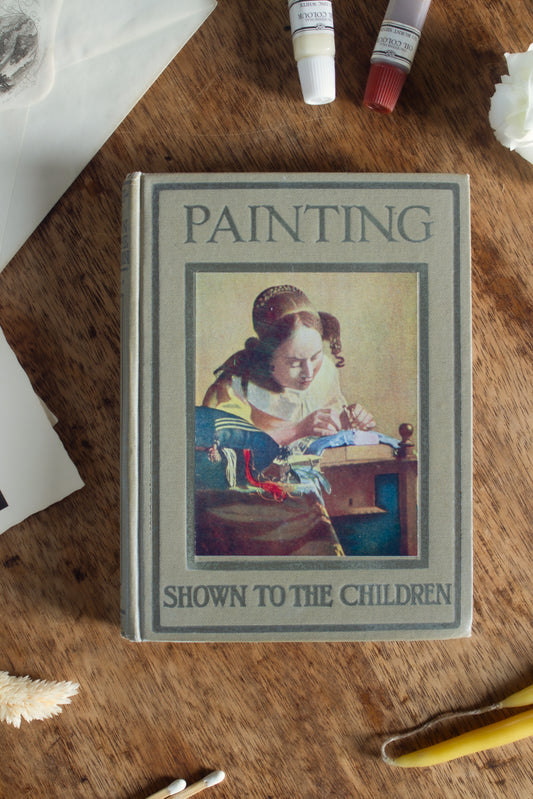 Painting Shown To The Children, Lawrence Wilson Circa 1920s/30s