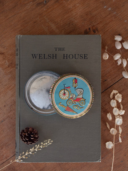 Vintage 1950s Baret Ware Small Enamel Tin, Made in England