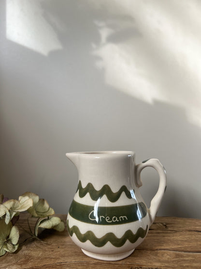 Vintage Dragon Pottery Rhayader, Powys Cream Jug