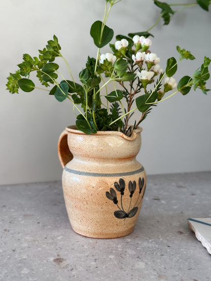 Vintage French Stoneware Jug - Grès Soumarais