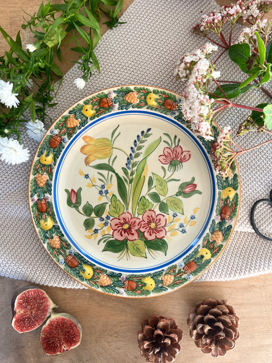 Vintage Royal Adam’s Titanware Floral Plate