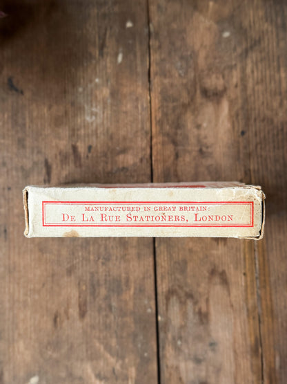 Vintage De La Rue “Crown” Playing Cards - Complete Deck (52 Cards + 2 Jokers)