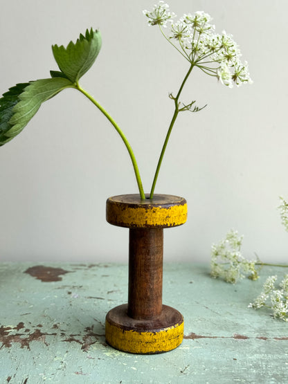 Vintage Wooden Bobbin (Small)