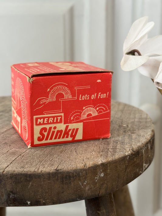Vintage 1950s MERIT Slinky Toy by J&L Randall Ltd | Made in England