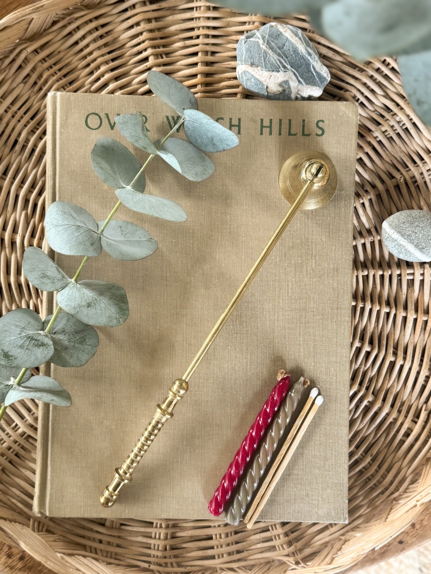 Vintage Brass Candle Snuffer