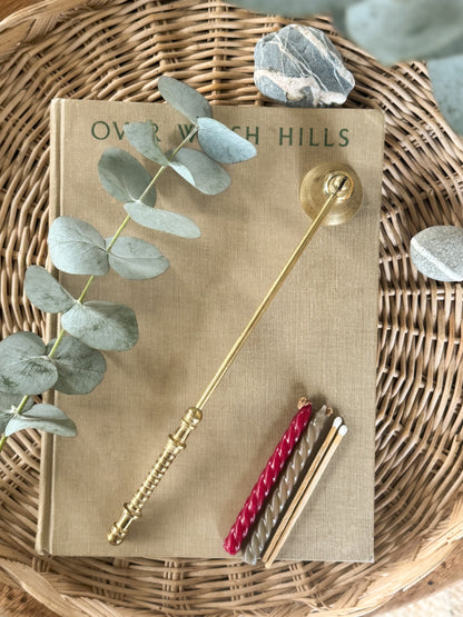 Vintage Brass Candle Snuffer