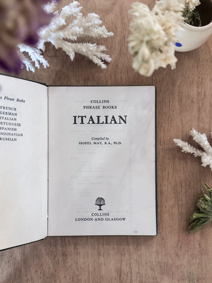 Italian Phrase Book - Collins Phrase Books (1963)