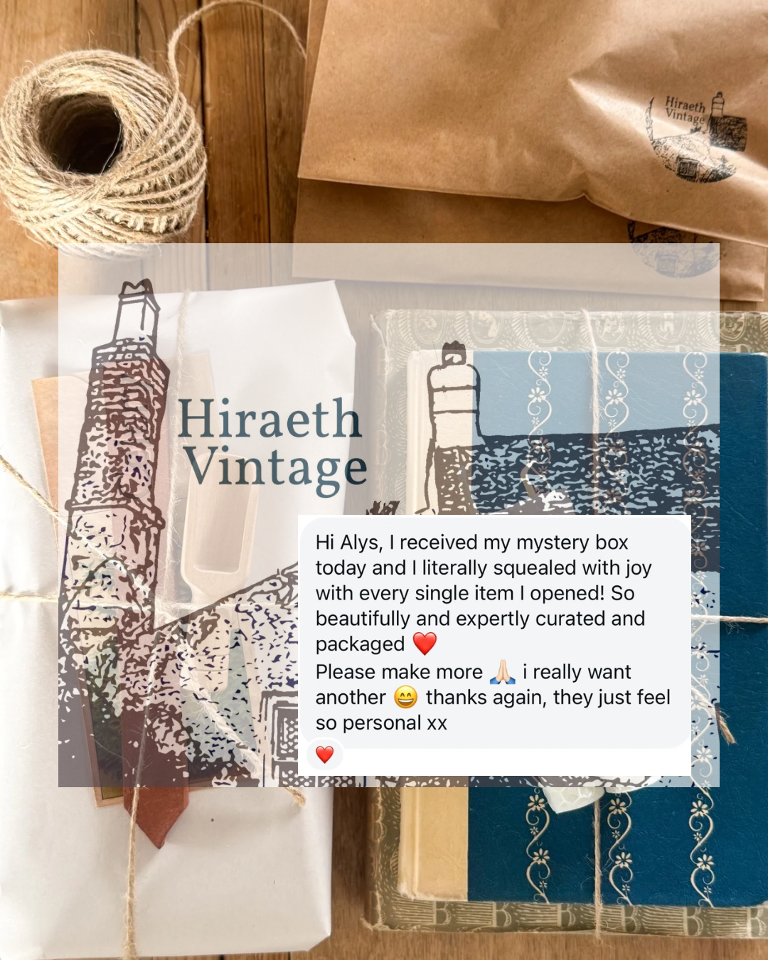 The Hiraeth Vintage Curated Box - Collectors Edition