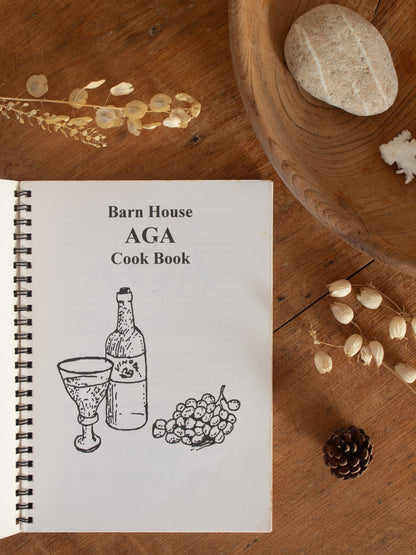 Vintage 1994 First Edition Barn House AGA Cook Book by Bernadette Fraser, Ann Brewer & David Fraser