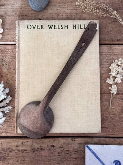 Antique Hand-Carved Welsh Cawl Spoon (Option 1)