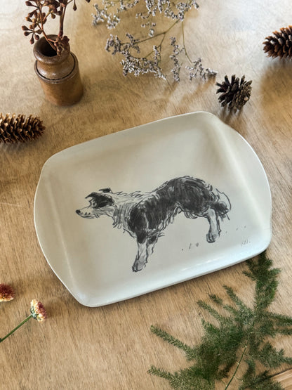 Small Melamine Tray - Kyffin Williams Sheepdog