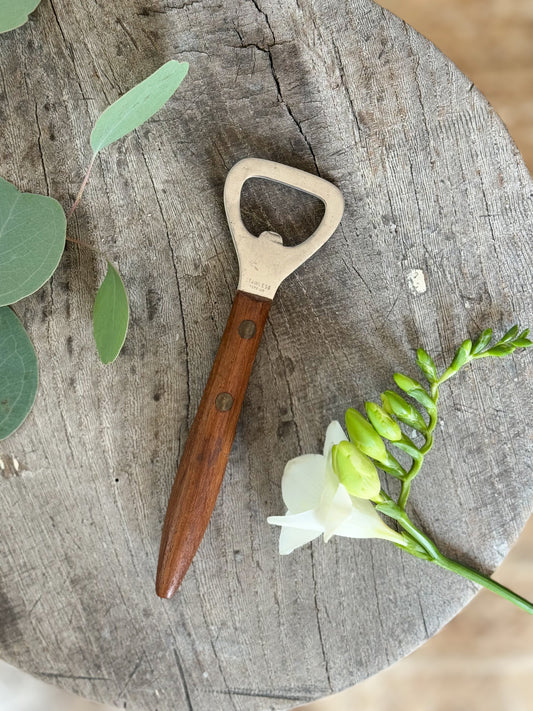 Midcentury Teak Bottle Opener