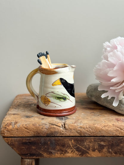Blackbird Studio Pottery Creamer by Kevin Warren, Norfolk