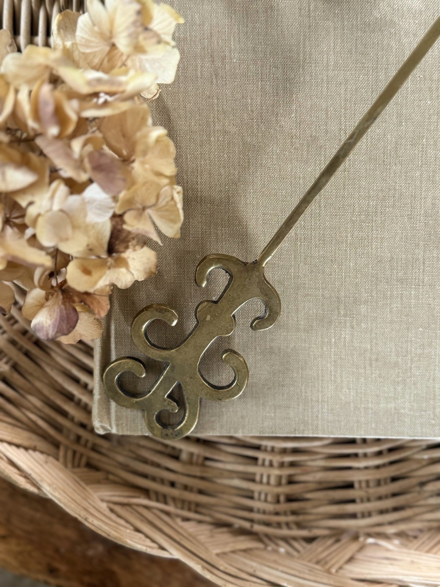 Vintage Brass Candle Snuffer