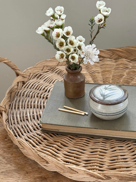 Vintage Studio Pottery Trinket Box
