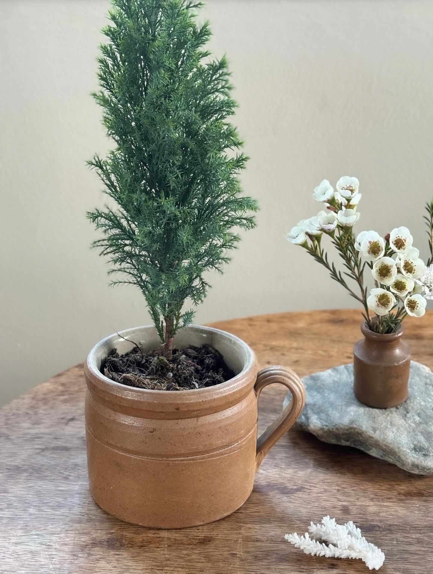 Antique French Confit Pot - Small Size