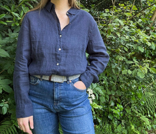 Joie 100% Linen Button-Up Shirt – Size L (New with Tags)
