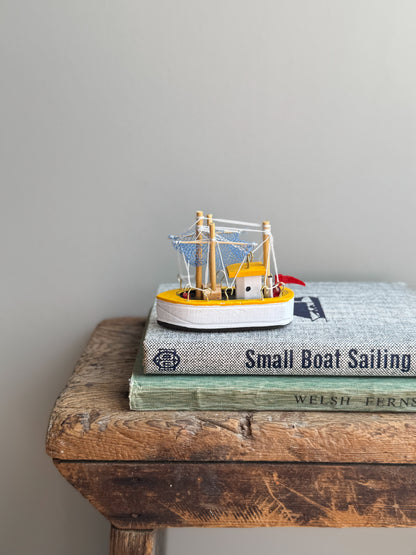 Vintage Small Wooden Fishing Boats (Multiple Options)