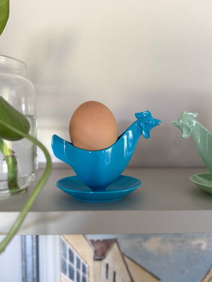 Midcentury East German Hen Egg Cups – Pair