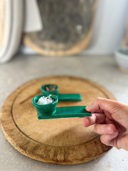 French Glazed Pinch Pots (Pair)