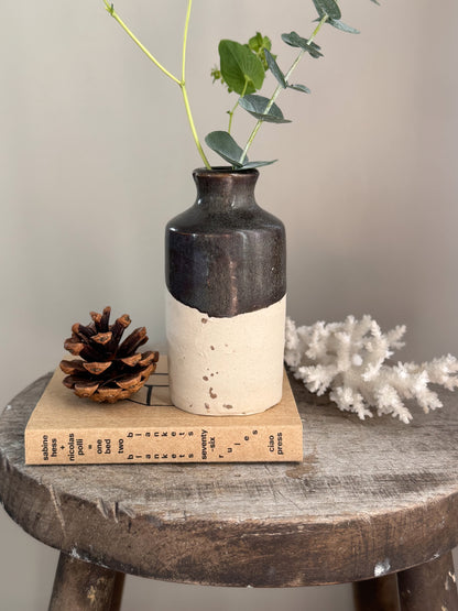 Antique Bourne Denby Sample Bottle / Trial Glaze Bottle (c.1850s–1900s) - Option 1